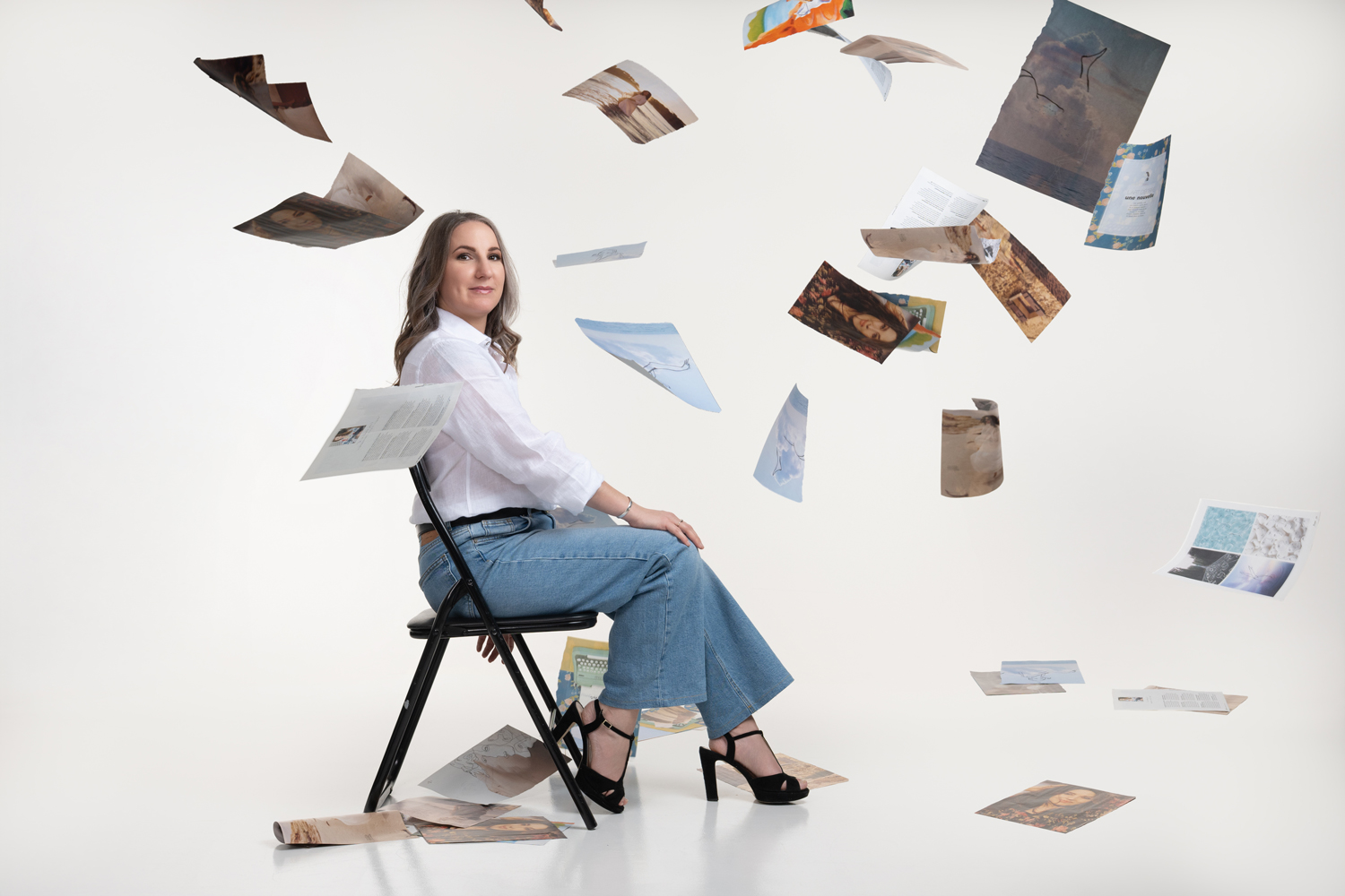 Andrea, La Scarabée, graphiste et media manager indépendante